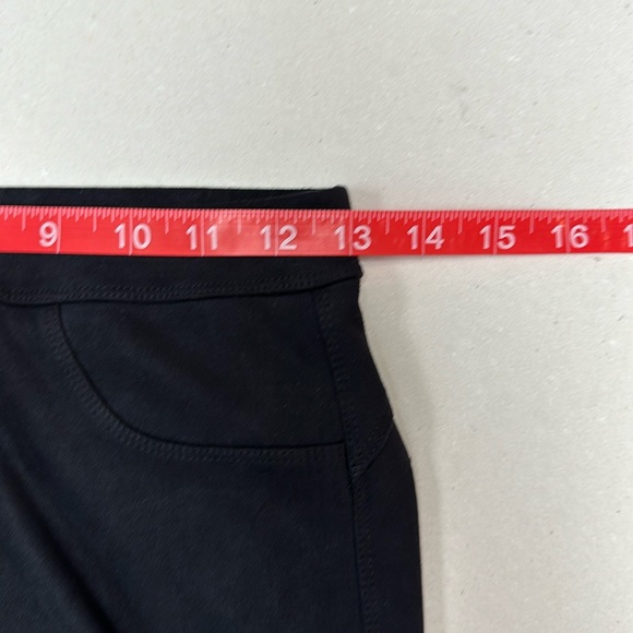 Anthropologie Sanctuary, Runway Leggings Poly/Spandex BLK Suede - Picture 10 of 12